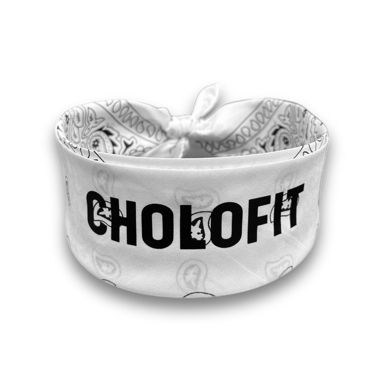 CholoFit Creeper Bandana - White